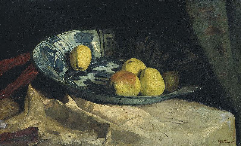 Willem de Zwart Stil Life with Apples oil painting picture